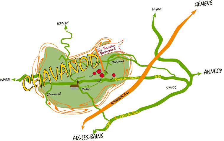 plan d'accès
